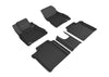 3D MAXpider L1NS08701509 2010-2010 fits Kia Soul Kagu 2nd Row Floormats - Black