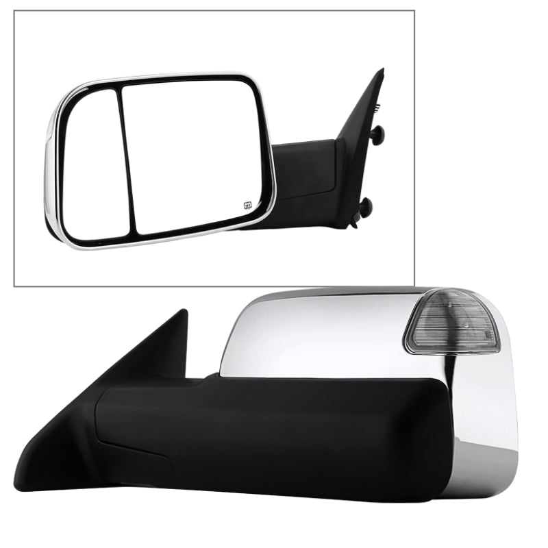 9933165 Xtune fits Dodge 09-12 Ram 1500 Extendable Power Heated Adjust Mirror