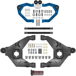 Camburg 21-25 Ford Bronco Trail Series Long Travel Kit w/ Billet XJ UCA - King Blue