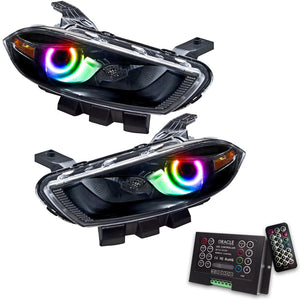 ORACLE Lighting 7169-333 Oracle 13-16 fits Dodge Dart SMD HL - Blk - Halogen - ColorSHIFT w/ 2.0 Controller