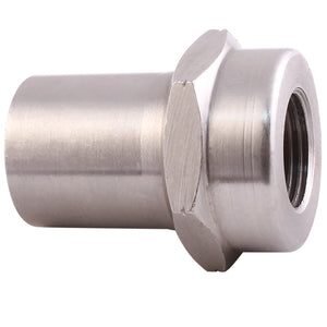 QA1 1845-105 Tube Adapter - 1-1/4in OD - Hex - Left Hand - 3/4-16 Thread .120