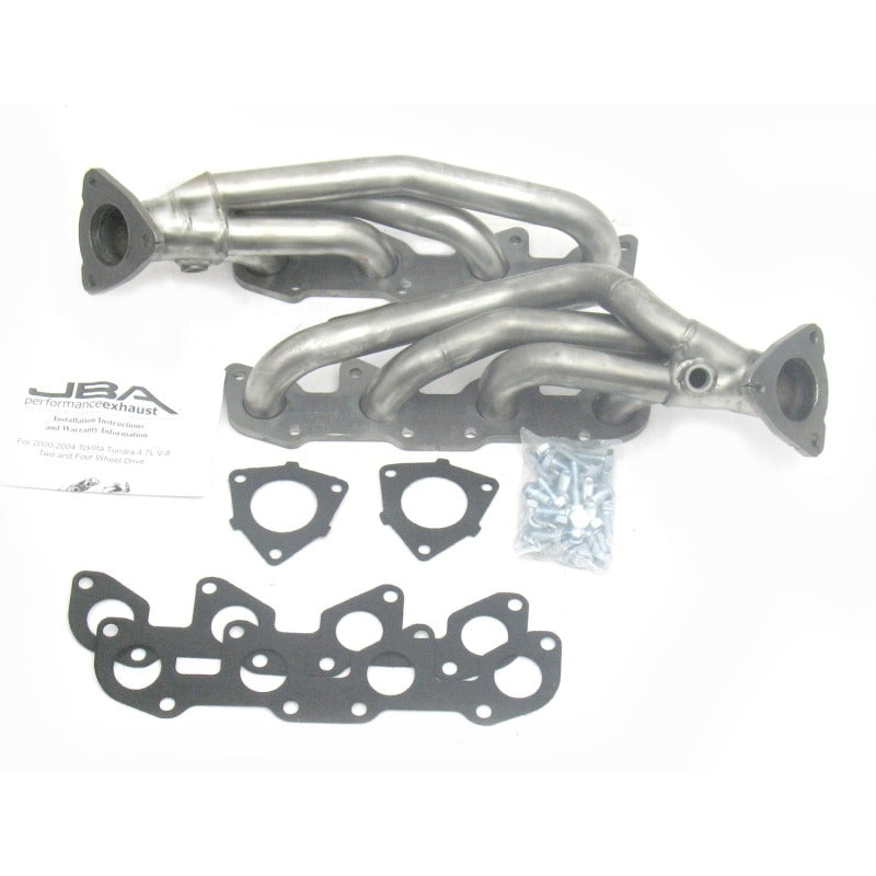 JBA 2010S fits Toyota 00-04 4.7L V8 1-1/2in Primary Raw 409SS Cat4Ward Header