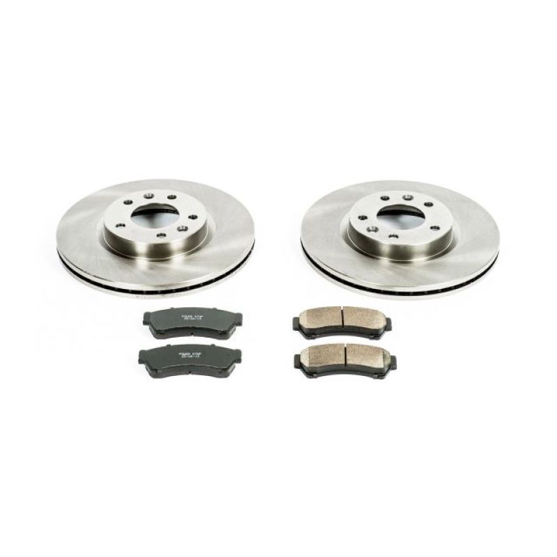 PowerStop KOE199 fits Ford 06-12 Fusion Front Autospecialty Brake Kit