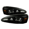 9029400 Xtune fits Pontiac 04-08 Grand Prix Crystal Headlights Black Smoke HD-
