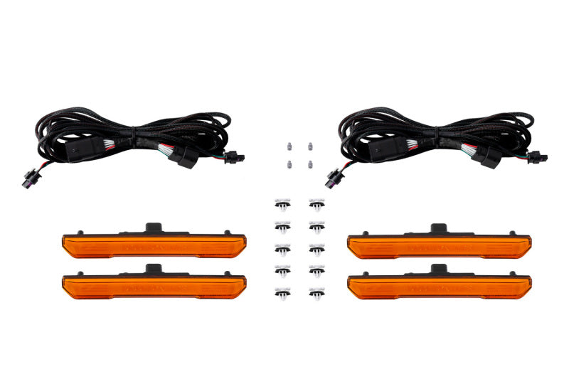 Diode Dynamics DD5180 2024 fits GMC Sierra/fits Canyon LED Sequential Sidemarkers - Amber