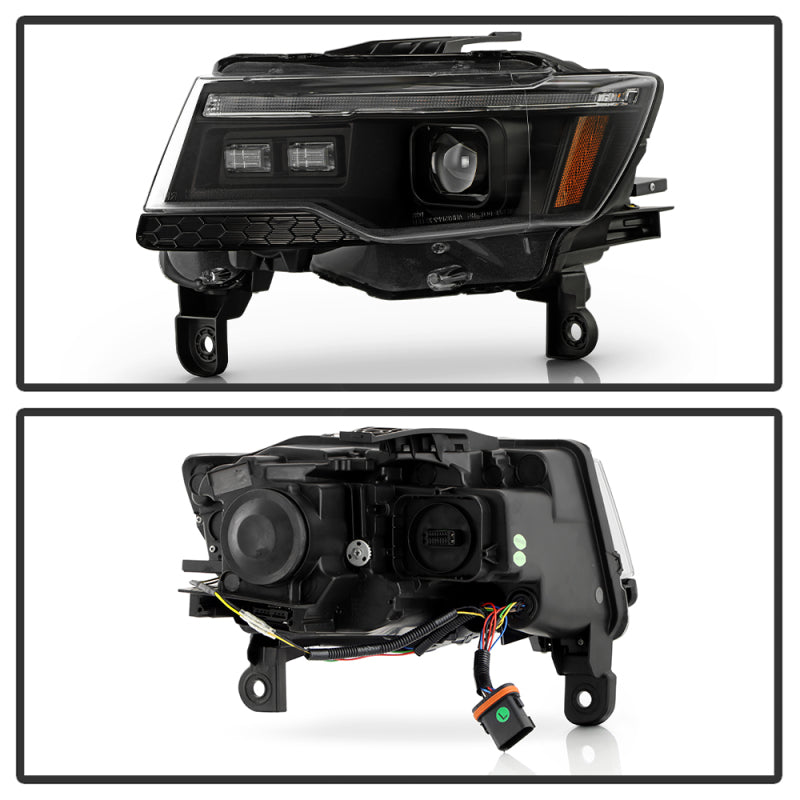 Spyder 5088956 14-21 fits Jeep Grand Cherokee (HID Model Only) Projector Headli