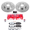 PowerStop KC6766 fits Honda Civic Front Z26 Street Warrior Brake Kit w/Calipers