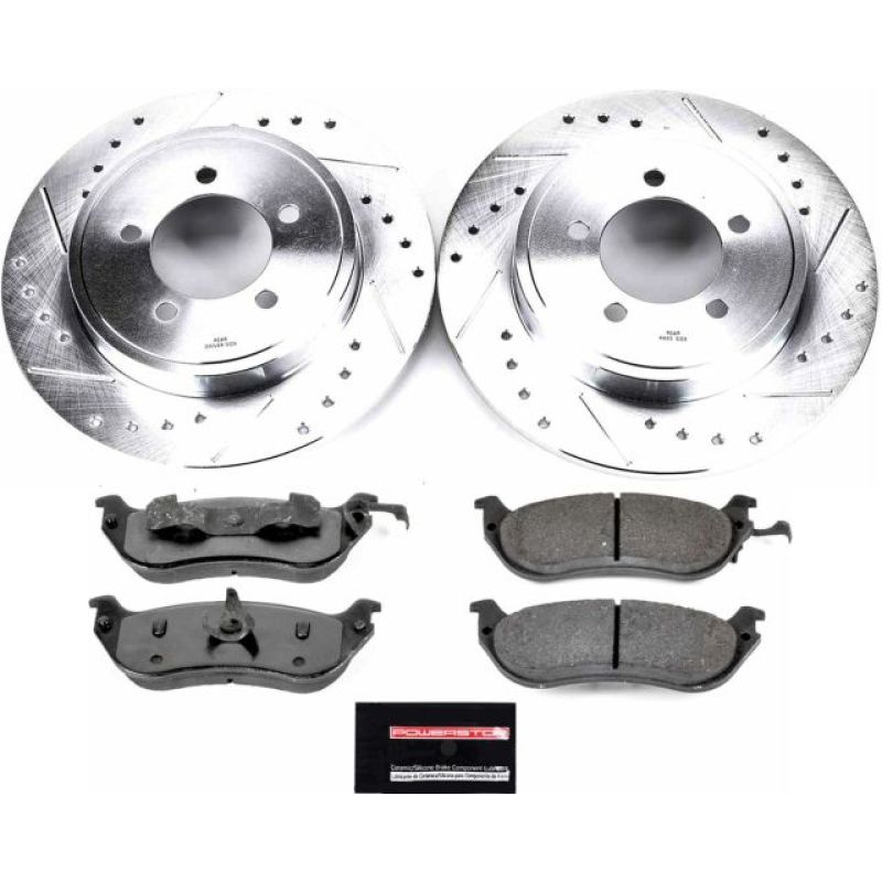 PowerStop K3150-36 02-05 fits Ford Explorer Rear Z36 Truck & Tow Brake Kit