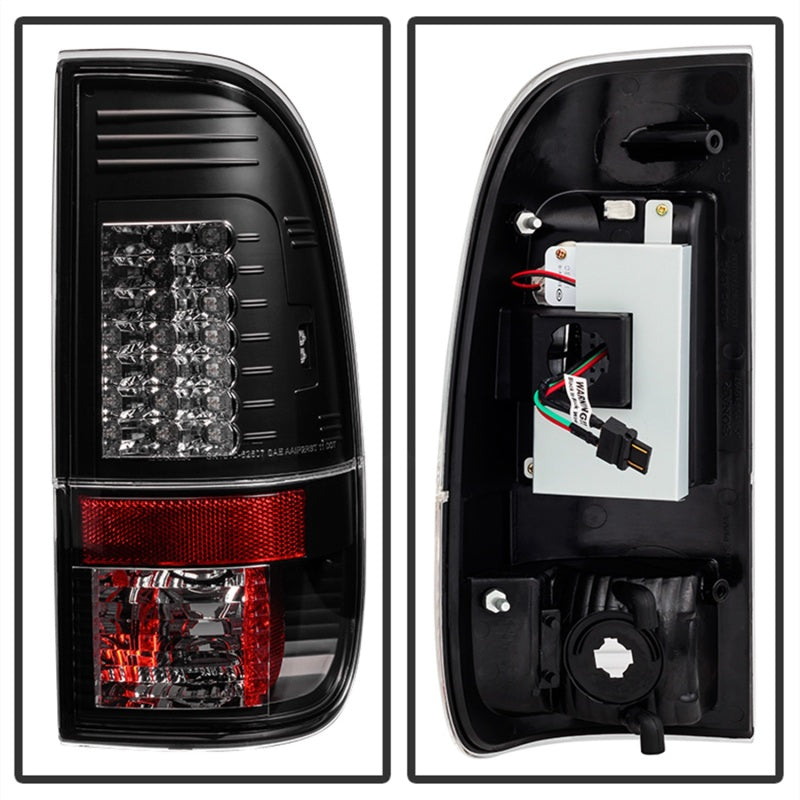 Spyder 5029188 fits Ford 08-15 Super Duty Version 2 LED Tail Lights Black ALT-Y