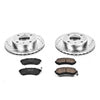 PowerStop K654 fits Nissan 89-96 240SX Front Z23 Evolution Sport Brake Kit