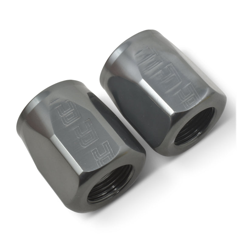 Russell 615541 Hose End Socket -10 AN Polished & Gray Anodized (2 Pack)