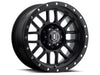 ICON 1217857347SB Alpha 17x8.5 5x5 0mm Offset 4.75in BS 71.5mm Bore Satin Black Wheel