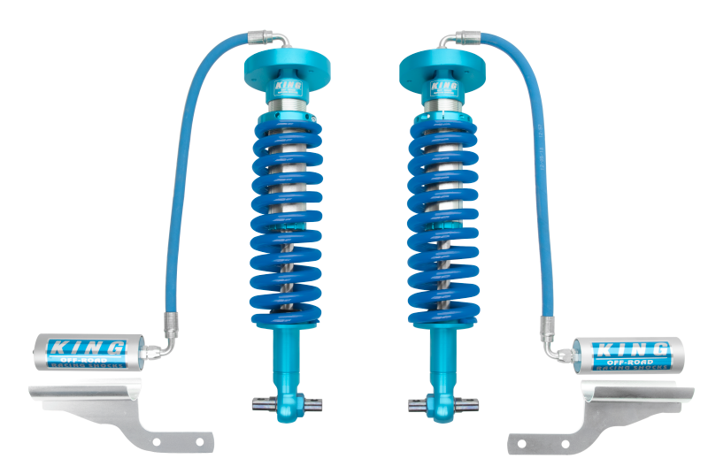 King 25001-367 Shocks 2015+ fits Ford F150 4WD Front 2.5 Dia Remote Reservoir Coilover (Pair)