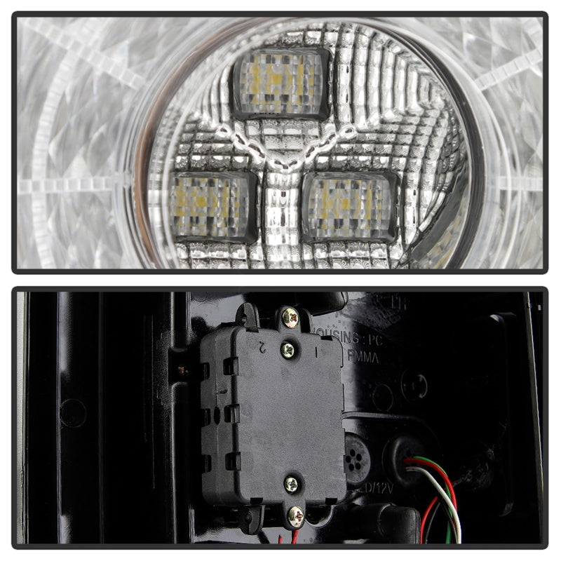 Spyder 5086167 fits Jeep 19-20 Wrangler - Full LED Tail Lights - Seq Turn Signa