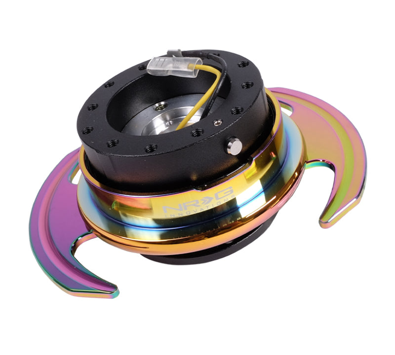 NRG SRK-650BK-MC Quick Release Kit Gen 3.0 - Neochrome