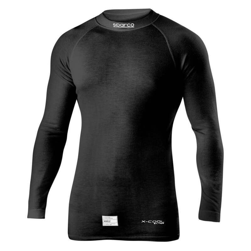 SPARCO 001780MNR1XSS Undershirt RW7 XS/S Black