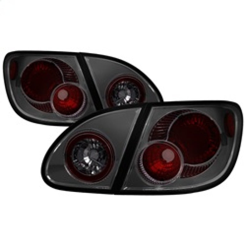 Spyder 5033673 fits Toyota 03-08 Corolla Euro Style Tail Lights Smoke ALT-YD-TC