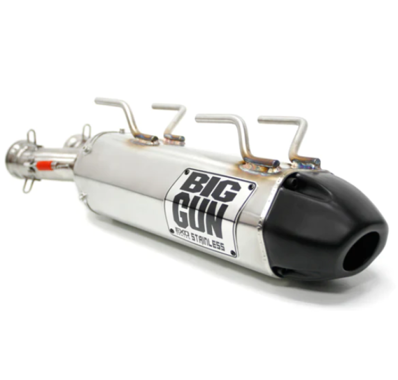 Big 14-8112 Gun 11-16 Hisun STRIKE 800 EXO Stainless Slip On Exhaust