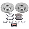 PowerStop K5969-26 11-19 fits Ford Fiesta Front Z26 Street Warrior Brake Kit