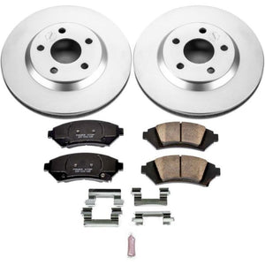 PowerStop CRK5137 fits Buick LeSabre Front Z17 Evolution Geomet Coated Brake Kit