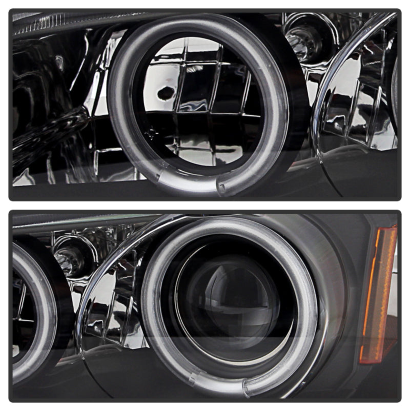 Spyder 5011695 fits Pontiac 97-03 Grand Prix Projector Headlights CCFL Halo Blk