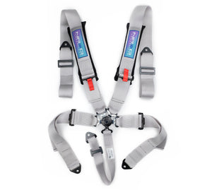NRG SBH-B6PCSL 5PT 3in. Seat Belt Harness / Cam Lock - Silver