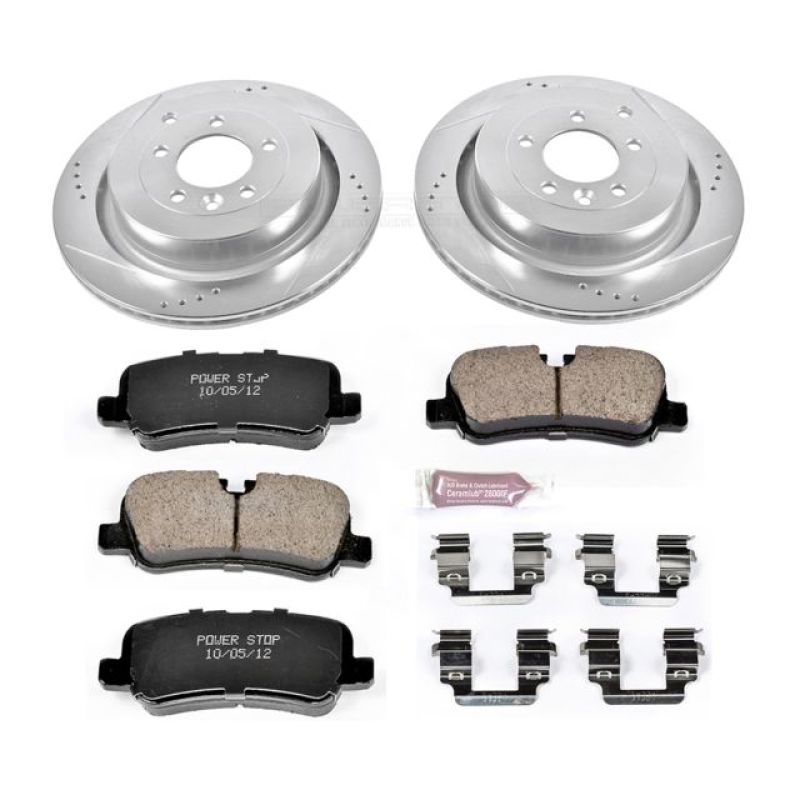 PowerStop K6564 fits Land Rover 10-16 LR4 Rear Z23 Evolution Sport Brake Kit