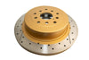 DBA 655X-10 02-07 fits Subaru WRX STi 10 Stud Hole Rear Drilled & Slotted Street
