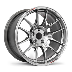 Enkei 534-780-4942HS GTC02 17x8 4x100 42 Offset 66.5mm Bore Hyper Silver Wheel