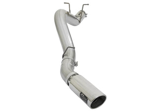 AFE 49-04085-P 5in DPF-Back Aluminized Steel Exhaust System w/Polished Tips 201