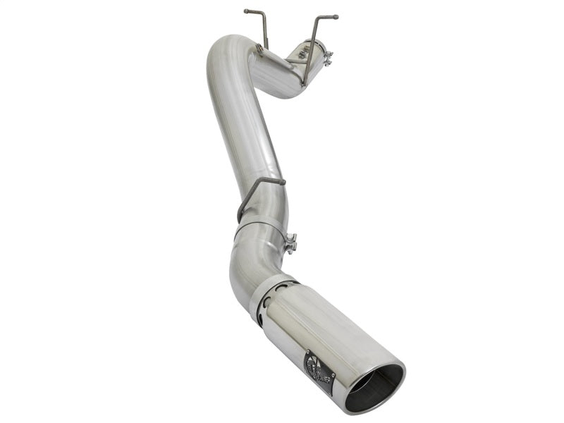 AFE 49-04085-P 5in DPF-Back Aluminized Steel Exhaust System w/Polished Tips 201