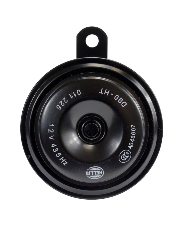 Hella 12588071 Horn Bl Blk Disc Ht 92Mm 12V Univ