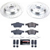 PowerStop K7320 fits Ford 16-18 Focus Rear Z23 Evolution Sport Brake Kit