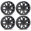 fits Ford 15-22 Racing M-1007K-1875G F-150 18x7.5in Matte Gray Wheel Kit