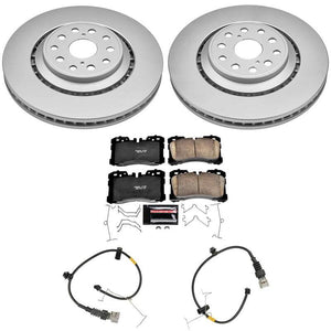 Power Stop 10-17 Lexus LS460 Front Z23 Coated Brake Kit