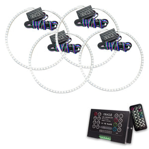 ORACLE Lighting 2335-333 Oracle fits Jeep Grand Cherokee 05-10 Halo Kit - ColorSHIFT w/ 2.0 Controller
