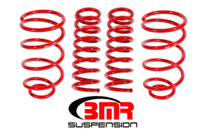 BMR SP032R A-Body Lowering Spring Kit (Set Of 4) - Red