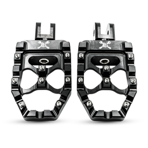Burly B13-1016B 18-24 M8 Softail MX-Evolution Pegs - Black