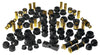 Prothane 8-2012-BL fits Acura 94-00 Integra Total Kit - Black