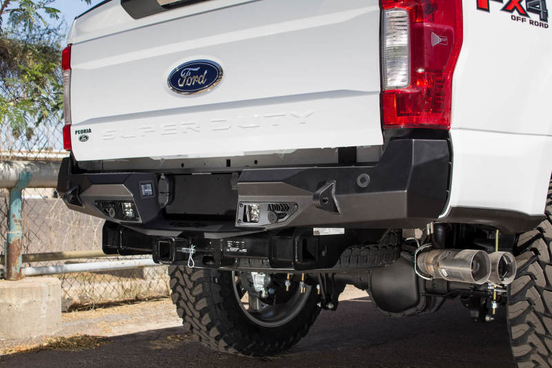 Addictive Desert Designs R161231280103 fits Ford 17-18 F-250 Raptor Stealth Fighter Rear Bumper w/ Backup Sensor Cutout