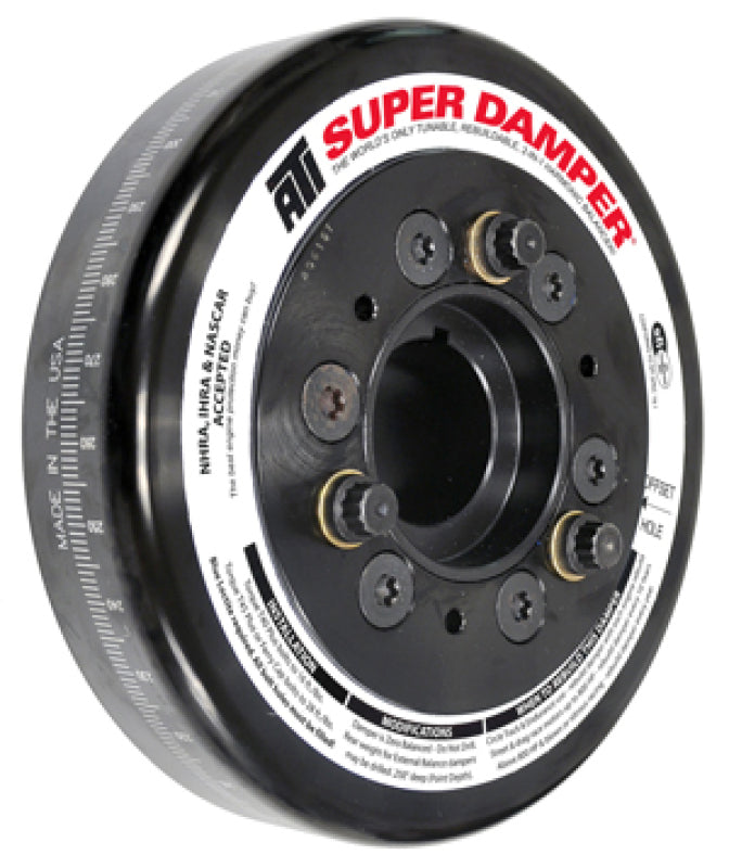 ATI ATI917264 Damper - 7.48in - Alum LW - 6/4 Grv - LS1/LS2 - F & V Body - 3 Ring