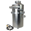 Moroso 22768 2 Pc 60/40 Split 16.5in Tall 7in Dia 7.5qt Dual Inlet Dry Sump Tank w/16AN Male Fitting