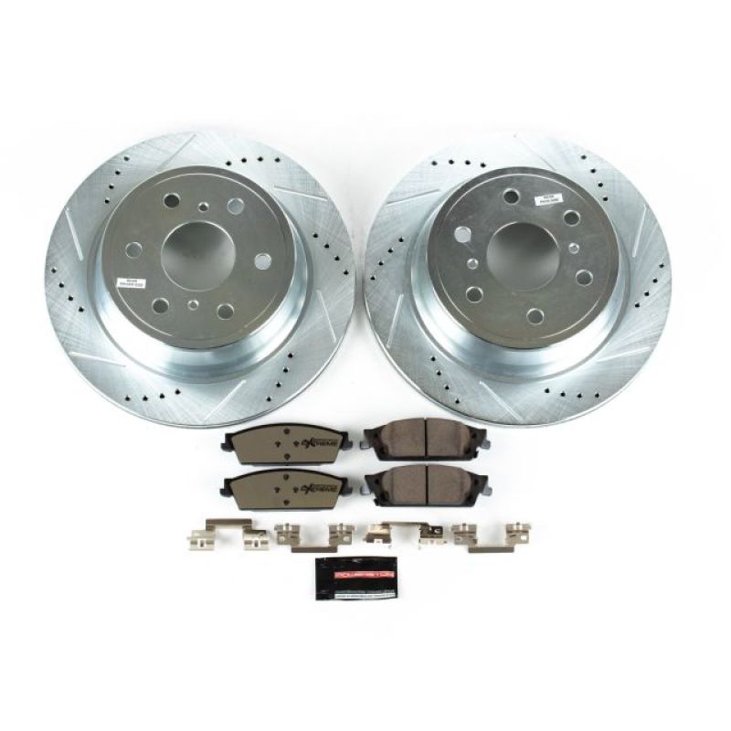 PowerStop K6562-36 15-19 fits Cadillac Escalade Rear Z36 Truck & Tow Brake Kit