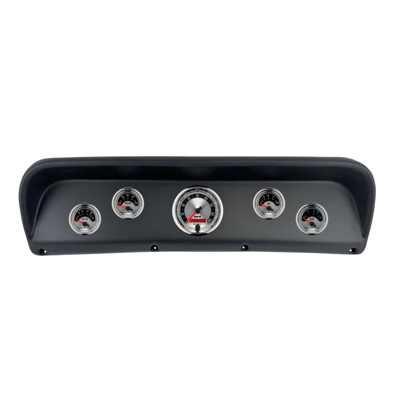 AutoMeter 2937-01 Autometer American Muscle Direct Fit Dash Kit 67-72 fits Ford F100 (1 x 3-3/8in. / 4 x 2-1/16in.)