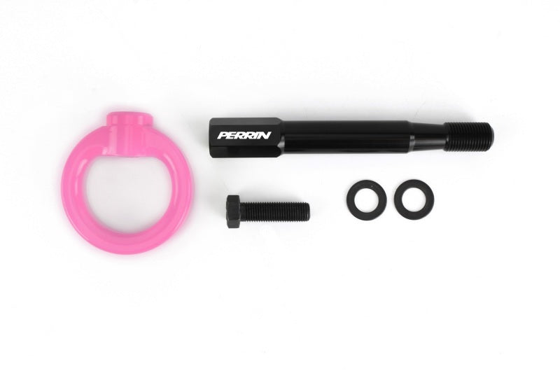 Perrin PSP-BDY-235HP 18-21 WRX/STI / 13-20 BRZ / 17-20 fits Toyota 86 Front Tow Hook Kit - Hyper Pink