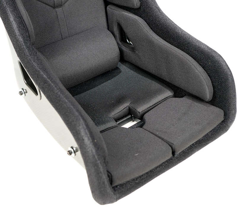 NRG FRP-RS700M-BK1 FRP-RS700M-BK1 FIA Competition Seat w/ Head Containment &