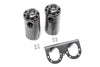 Radium Engineering 20-0005-FL Dual Universal Catch Can Kit - Fluid Lock