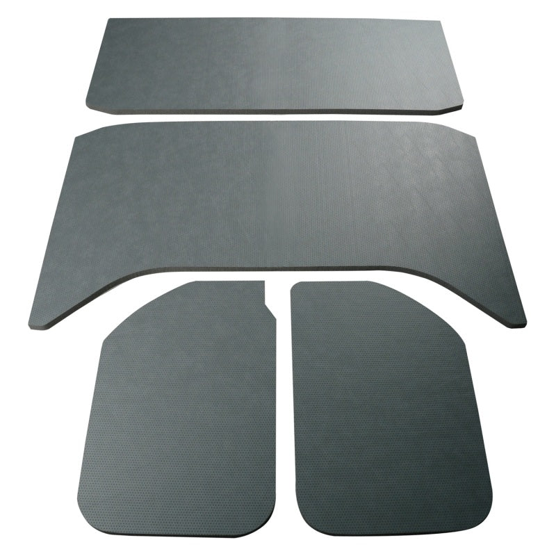 DEI  50161 fits Jeep 11-18 Wrangler JK 4-Door Boom Mat Headliner - 4 Piece - Gra