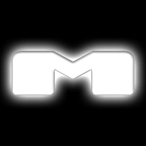 ORACLE Lighting 3140-M-001 Universal Illuminated LED Letter Badges - Matte Wht Surface Finish - M