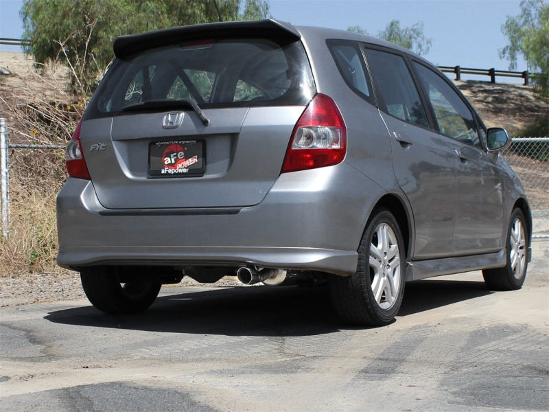 AFE 49-36611 07-08 fits Honda Fit L4-1.5L 2in. 304 SS Axle-Back Exhaust System